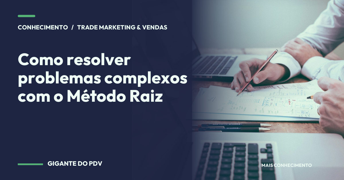 Imagem editorial contextual: Como resolver problemas complexos com o Método Raiz