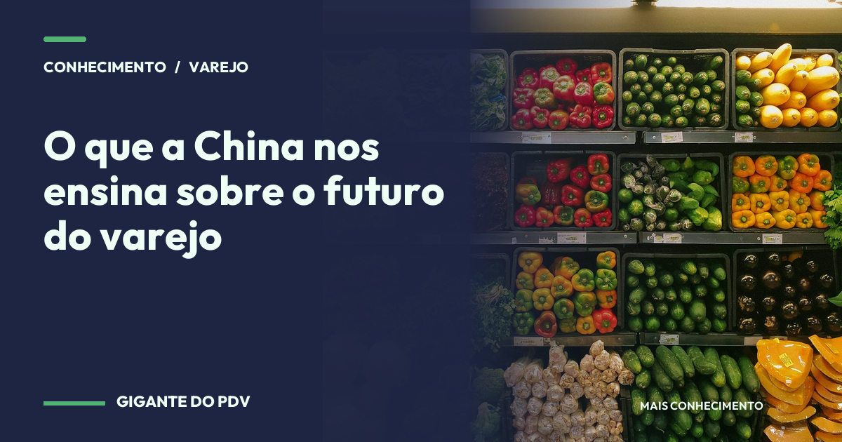 Imagem editorial contextual: O que a China nos ensina sobre o futuro do varejo