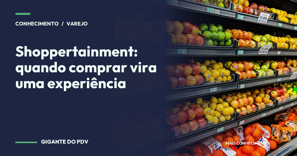 Imagem editorial contextual: Shoppertainment: quando comprar vira uma experiência