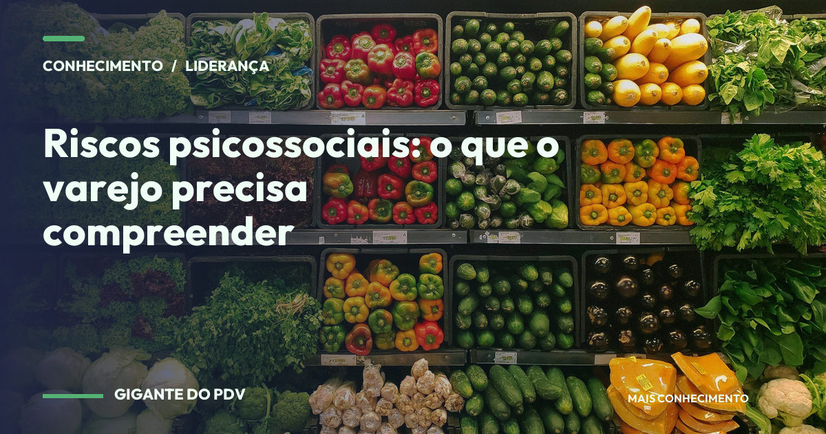 Imagem editorial contextual: Riscos psicossociais: o que o varejo precisa compreender